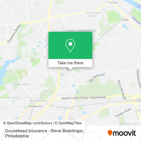 Goosehead Insurance - Steve Breinlinger map