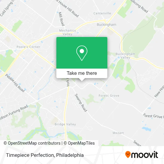 Timepiece Perfection map