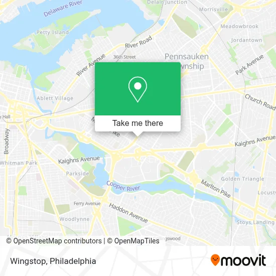 Wingstop map