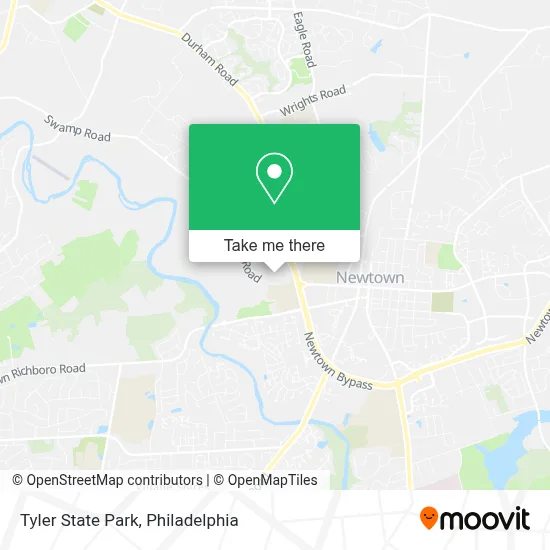 Tyler State Park map
