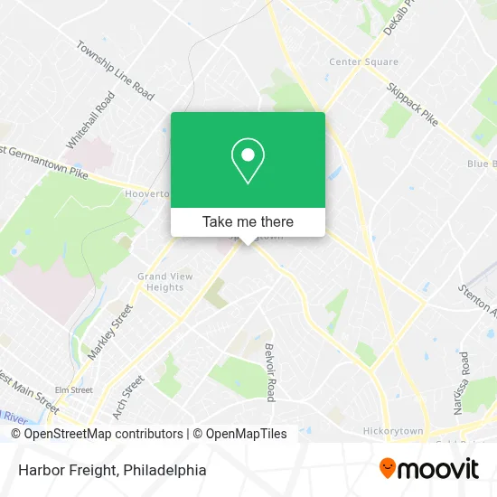 Harbor Freight map