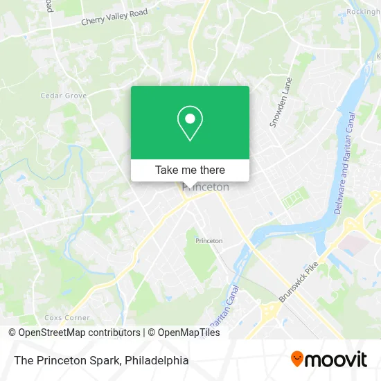The Princeton Spark map