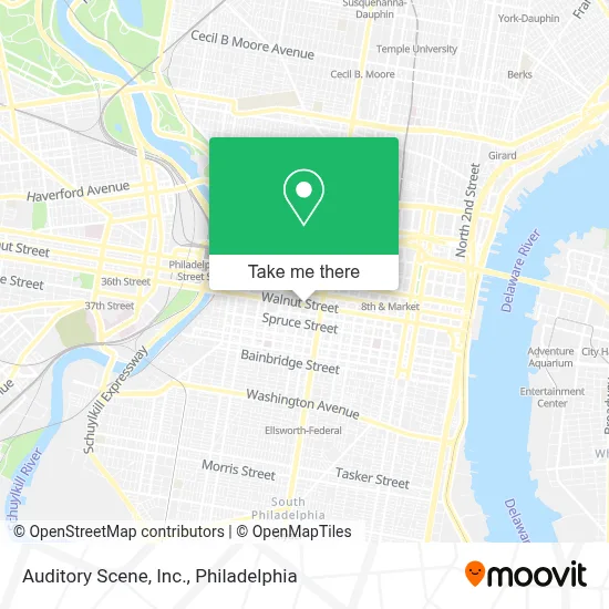 Auditory Scene, Inc. map