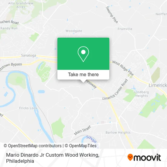 Mario Dinardo Jr Custom Wood Working map