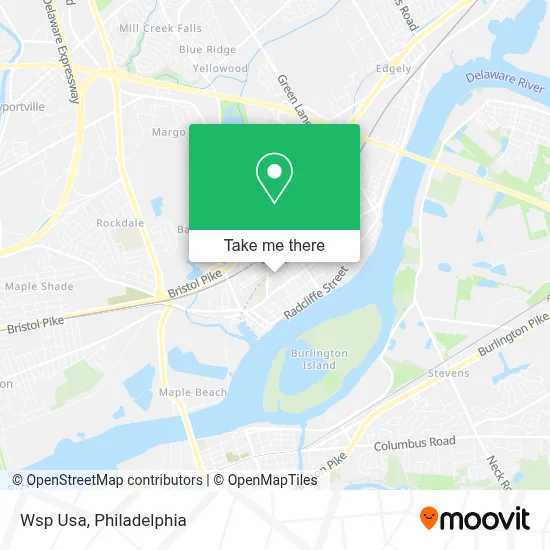 Wsp Usa map