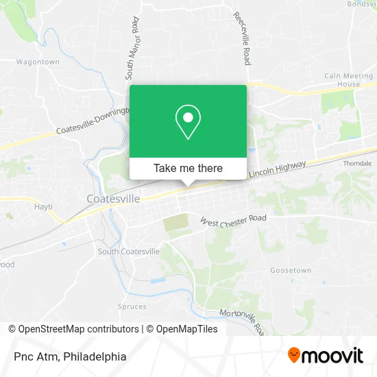 Pnc Atm map