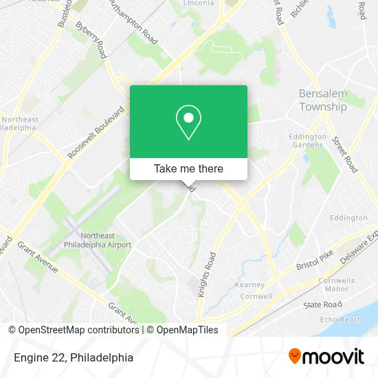 Engine 22 map