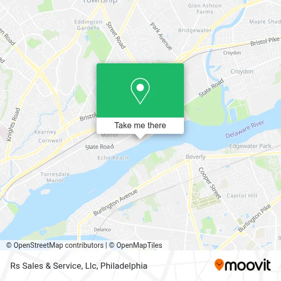 Rs Sales & Service, Llc map