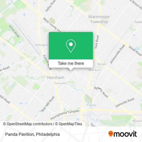 Panda Pavilion map