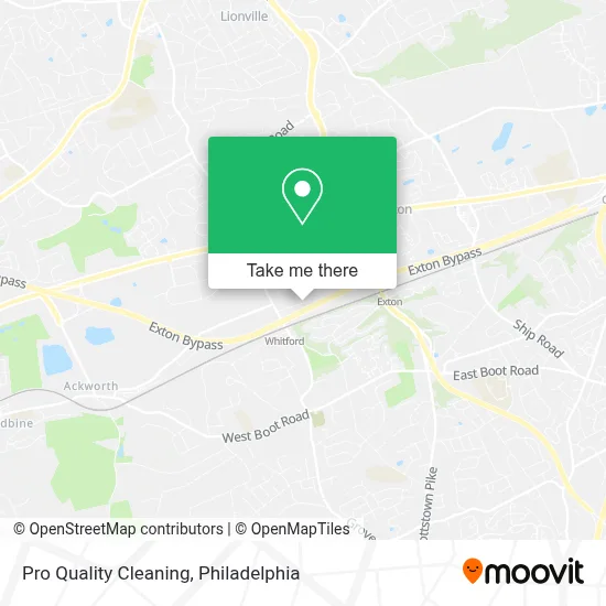 Pro Quality Cleaning map