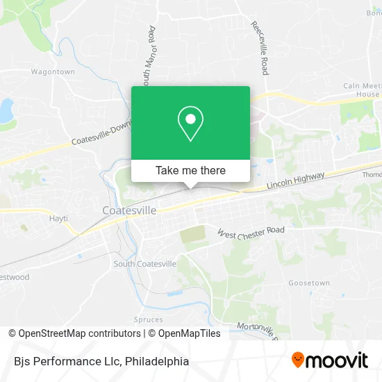 Bjs Performance Llc map