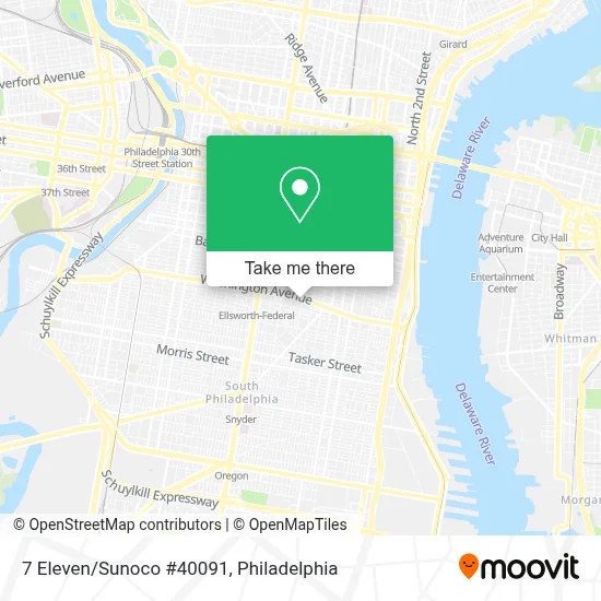 7 Eleven/Sunoco #40091 map