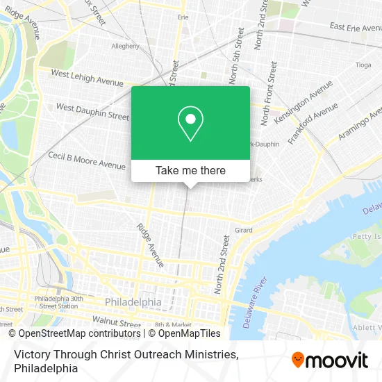 Victory Through Christ Outreach Ministries map