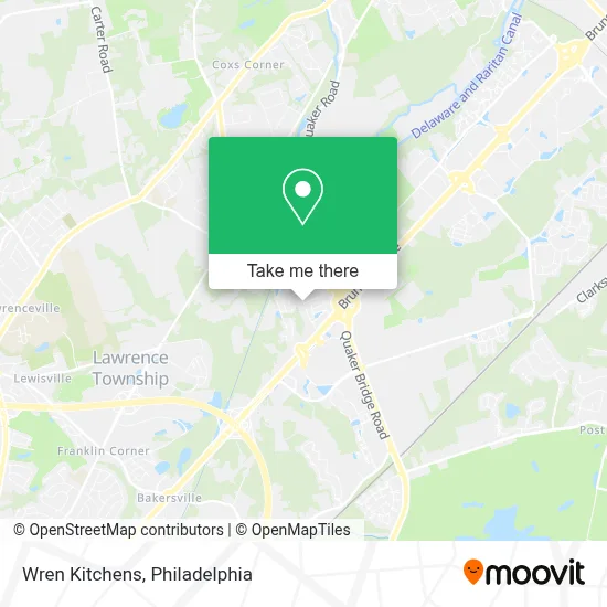 Wren Kitchens map