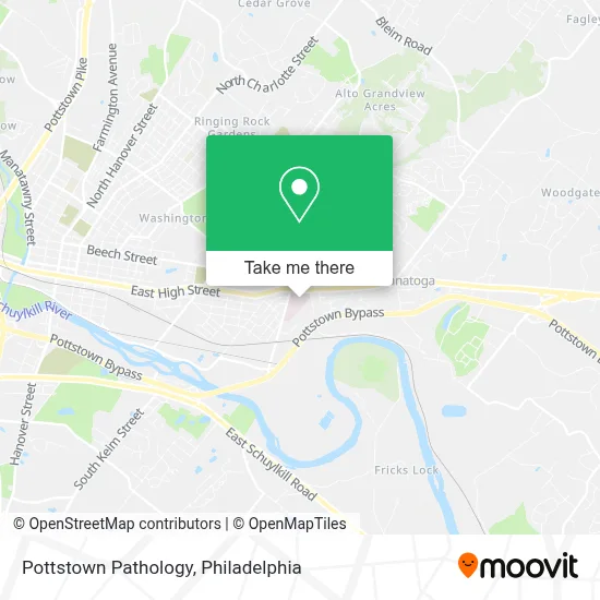 Pottstown Pathology map