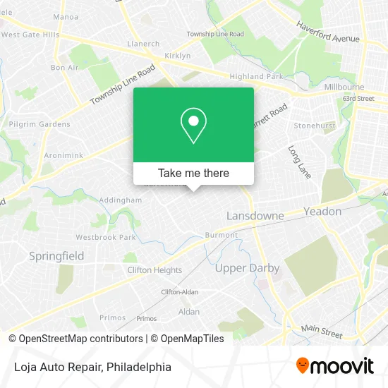 Loja Auto Repair map