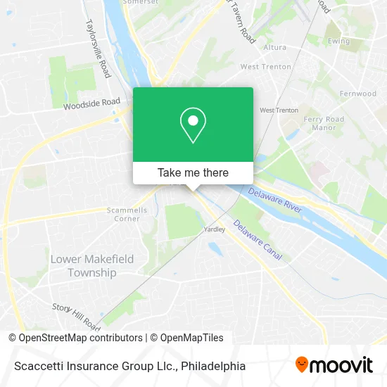 Scaccetti Insurance Group Llc. map