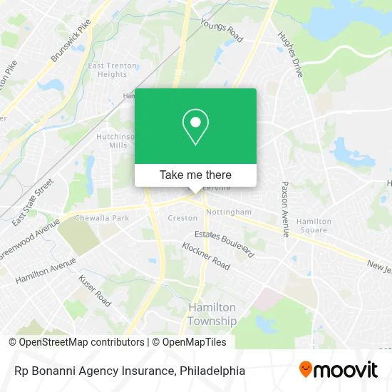 Rp Bonanni Agency Insurance map
