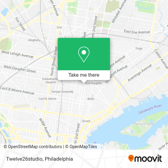 Twelve26studio map