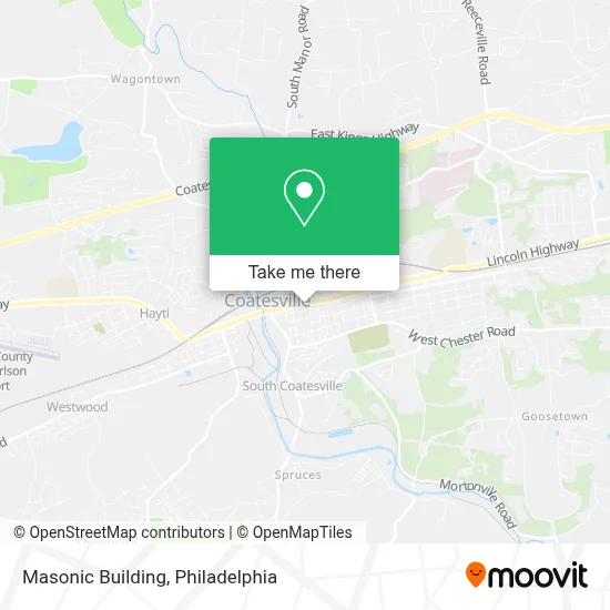 Masonic Building map