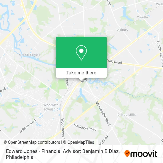 Edward Jones - Financial Advisor: Benjamin B Diaz map