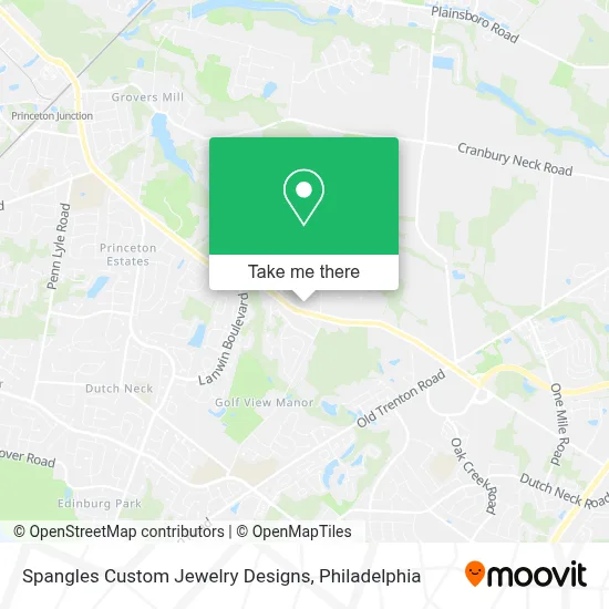 Spangles Custom Jewelry Designs map
