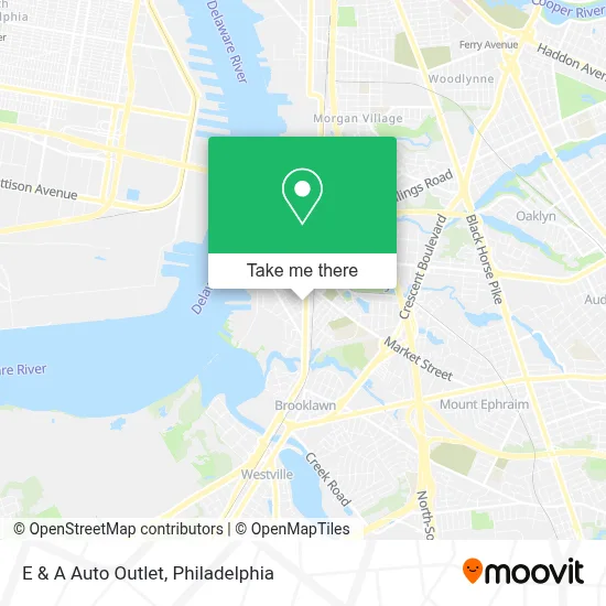 E & A Auto Outlet map