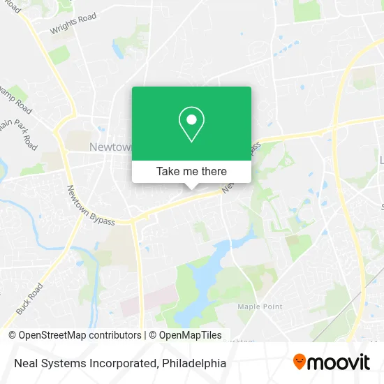 Neal Systems Incorporated map