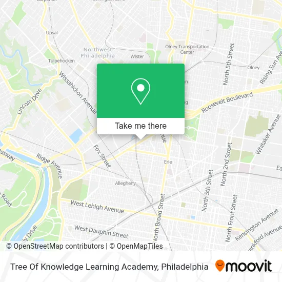 Tree Of Knowledge Learning Academy map