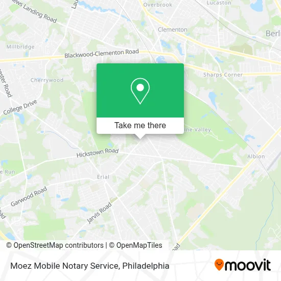 Moez Mobile Notary Service map