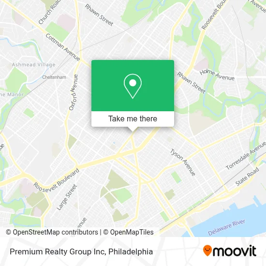 Premium Realty Group Inc map