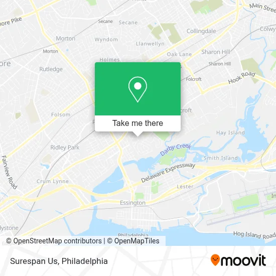 Surespan Us map