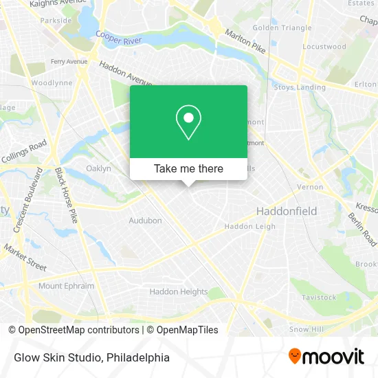 Glow Skin Studio map