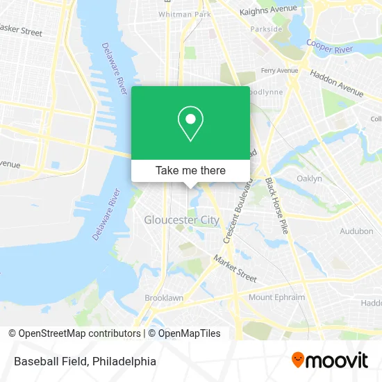Baseball Field map