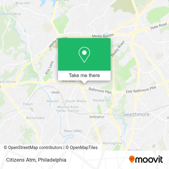 Citizens Atm map