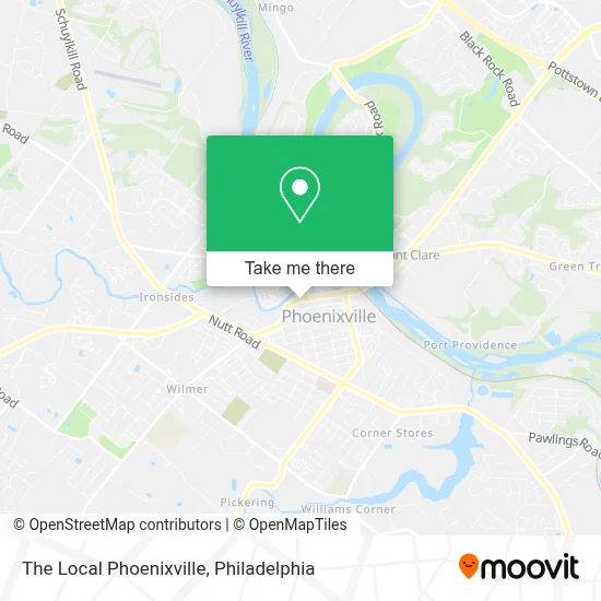 The Local Phoenixville map