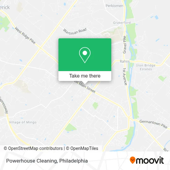 Powerhouse Cleaning map