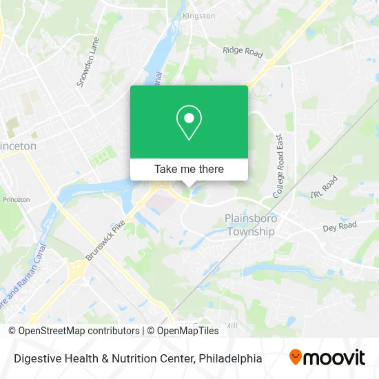 Digestive Health & Nutrition Center map