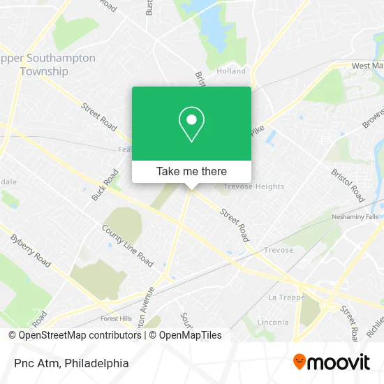 Pnc Atm map
