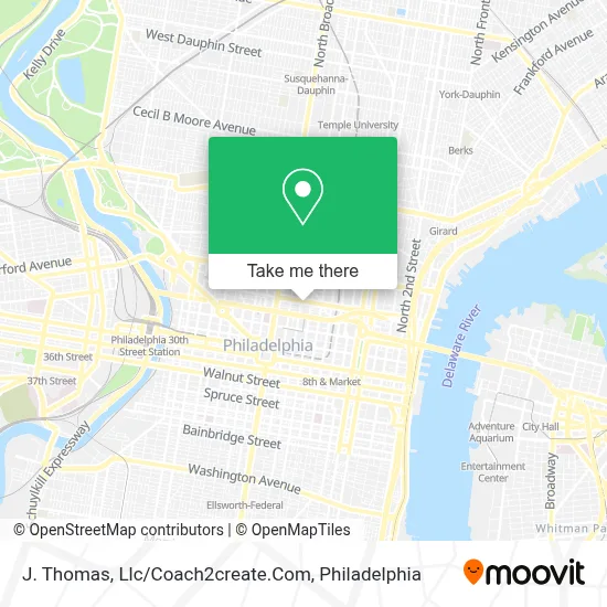 J. Thomas, Llc / Coach2create.Com map