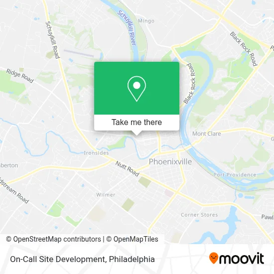 On-Call Site Development map