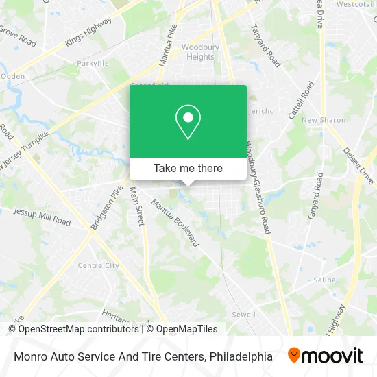 Monro Auto Service And Tire Centers map
