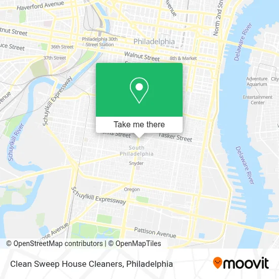 Clean Sweep House Cleaners map