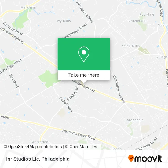 Inr Studios Llc map