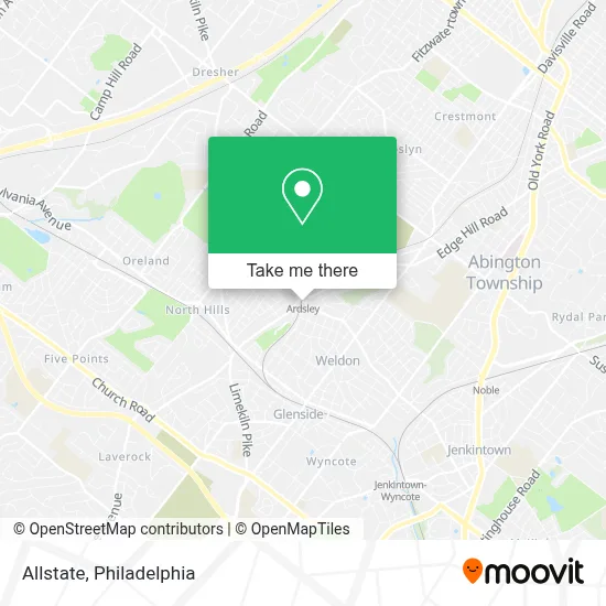Allstate map