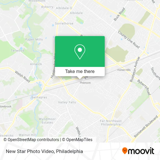 New Star Photo Video map