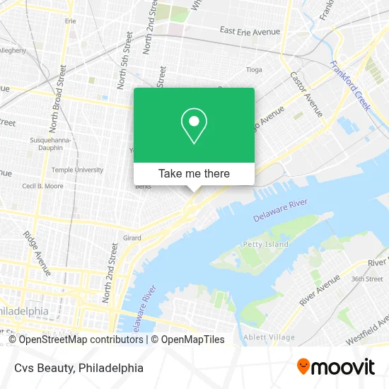 Cvs Beauty map