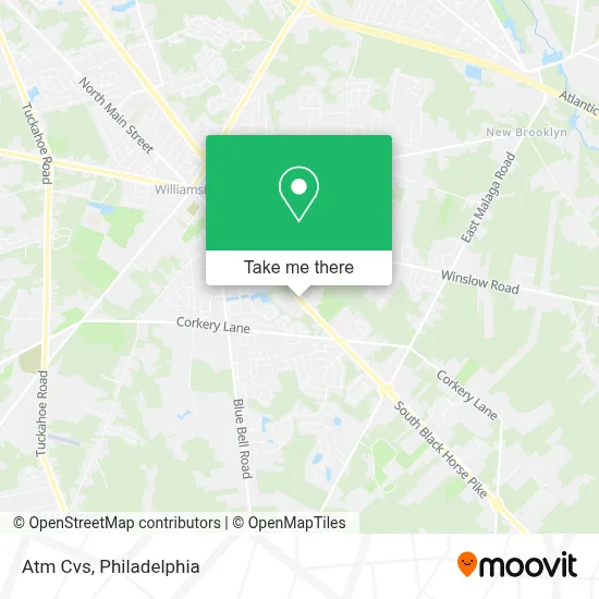 Atm Cvs map