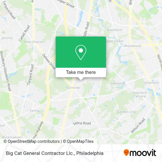 Big Cat General Contractor Llc. map