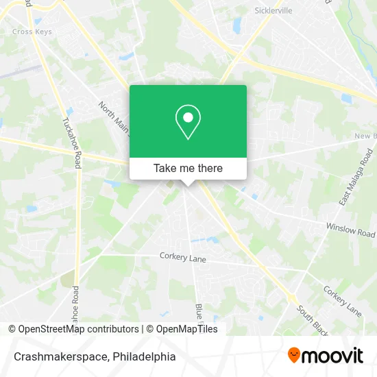 Crashmakerspace map